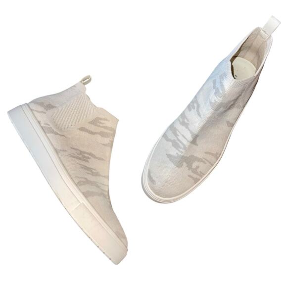 Platform Sneakers High Top Chelsea Camo Shoes - Picture 8 of 8